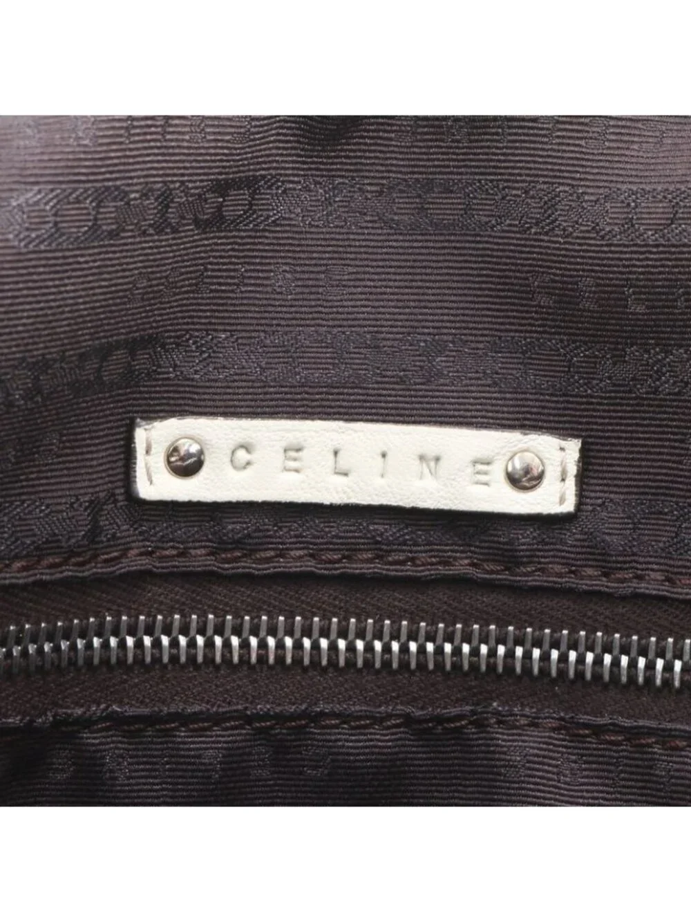 ★SOLD★ Celine Leather Tote Shoulder Hand - Picture 8 of 9